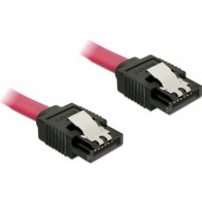 Delock 82678 SATA 6 Gb/s Kabel 70cm rood