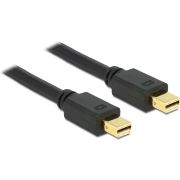 Delock 83473 Kabel Mini DisplayPort 1.2 male > Mini DisplayPort male 4K 60 Hz 1 m