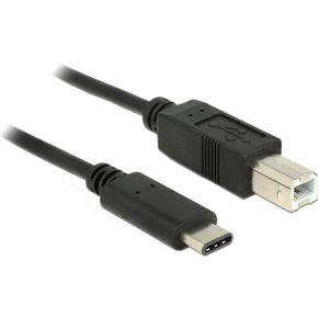 DeLOCK 83601 USB-kabel USB-C > USB-B 1m