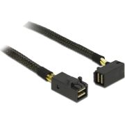 Delock 83643 Kabel Mini SAS HD SFF-8643 > Mini SAS HD SFF-8643 haaks 1 m