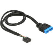 DeLOCK-83776-kabeladapter-USB-2-0-pinheader-female-USB-3-0-pinheader-male-45cm