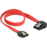 DeLOCK-83963-SATA-kabel-0-3m-haaks-rood
