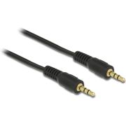 Delock 84001 Kabel Audio DC-aansluiting 3,5 mm male / male 2,5 m