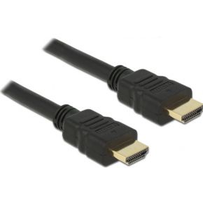 Delock 84752 Kabel High Speed HDMI met Ethernet – HDMI A male > HDMI A male 4K 1,0 m