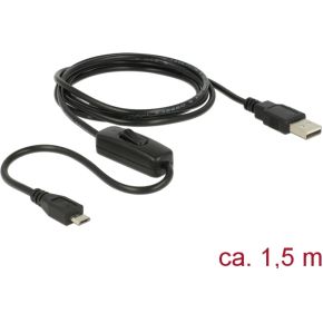 Delock 84803 15M Usb A Micro B Zwart Kabel delock kopen in de aanbieding