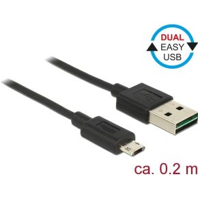 Delock 84804 02M Usb A Micro B Kabel delock kopen in de aanbieding