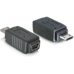 Delock Adapter Usb Micro B Male To Mini 5 Pin delock kopen in de aanbieding