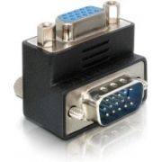 Delock 65171 Adapter VGA male naar female 90&deg; schuin