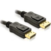 DeLOCK 82423 Cable Displayport 1m male - male Gold