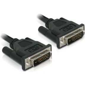 DeLOCK DVI 24+1 Cable 0.5m male/male