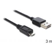 DeLOCK EASY-USB 2.0-A - USB 2.0 micro-B, 3m