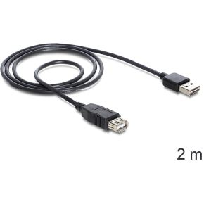 DeLOCK EASY-USB 2.0-A - USB 2.0-A, 2m