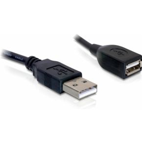 DeLOCK 82457 USB2.0 verlengkabel USB 2.0 A male/female 15cm