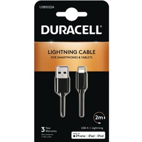 Duracell 2m USB - Lightning - [USB5022A]
