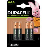 Duracell AAA Oplaadbare batterijen (4 stuks)