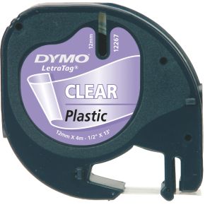DYMO 12mm LetraTag Plastic Tape - [S0721530]