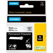 DYMO 9mm RHINO Clear Polyester Tape