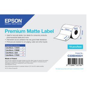 Epson C33S045531 printeretiket