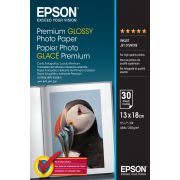 Epson S042154 Premium Glossy Photo Paper 13 x 18 cm 30 vel 255gram