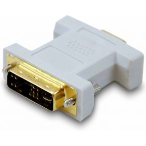 Equip DVI adapter digital --> VGA analogue, 12+5 /HDB 15, M/F