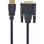 Gembird HDMI naar DVI Kabel 1.8m Zwart