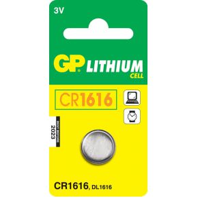 GP Batteries Lithium Cell CR1616