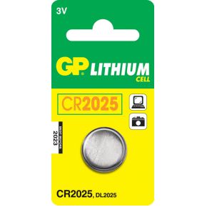 GP Batteries Lithium Cell CR2025 - [060.2025C1]