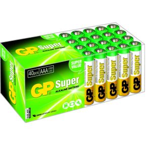 GP Batteries Super Alkaline AAA - [03024AB40]