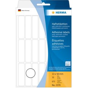 Herma Universele Etiketten 13X50Mm Wit Voor Handmatige Opschriften 672 St herma kopen in de aanbieding