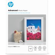 HP Advanced Photo Paper, glanzend, 25 vel, 13 x 18 cm zonder rand