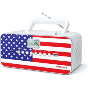 Muse M 28 Us Fmmw En Pll Radio En Cd Speler muse kopen in de aanbieding