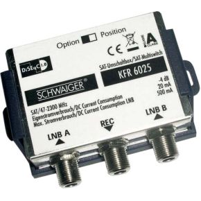 Schwaiger Kfr6025531 Multischakelaar Voor Satelliet schwaiger kopen in de aanbieding