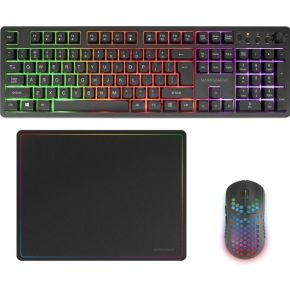 Mars Gaming MCPWX 3-in-1 Wireless Gaming Combo Zwart