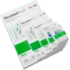 Gbc Document Pouch A4 2X75Mic 100 gbc kopen in de aanbieding