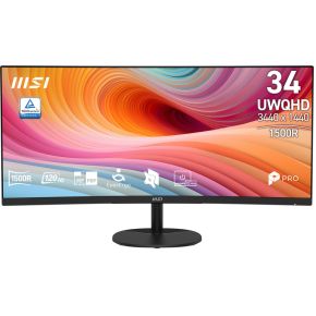 MSI PRO MP341CQ E12 34 WQHD 120Hz Curved VA Monitor