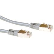ACT Grijze 3 meter F/UTP CAT5E patchkabel met RJ45 connectoren