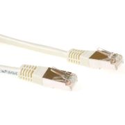 ACT Ivoor 0,5 meter F/UTP CAT5E patchkabel met RJ45 connectoren