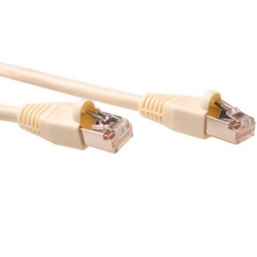 Act Intronics Cat5E S Ftp Patchkabel Ivoor Met Tules Ib7010 act kopen in de aanbieding