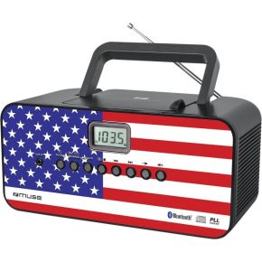 Muse M 22 Us Fmmw En Pll Radio En Cd Speler muse kopen in de aanbieding