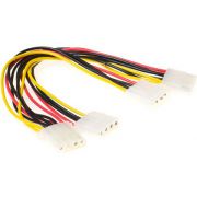 ACT FDD voedingsplitterkabel voor 3x 5,25 inch0,20 m