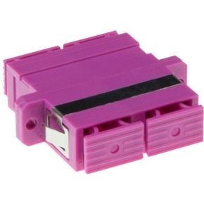 Intronics Fiber Optic Sc Sc Duplex Adapter Om4 intronics kopen in de aanbieding