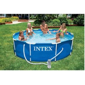 Intex Metal Frame Pool 305X76 intex kopen in de aanbieding