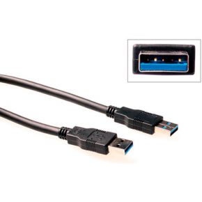 ACT USB 3.0 A male - USB A male  2,00 m