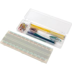Velleman Soldeerloze Breadboard 830 Insteekpunten Draadbruggen 140 velleman kopen in de aanbieding