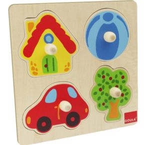 Jumbo Goula Kleuren Puzzel 4 Stukjes jumbo kopen in de aanbieding