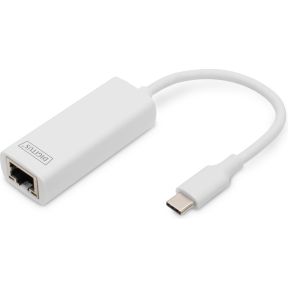 Digitus USB-C til RJ45 adapter, alu., Chipset RTL8153