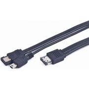 Gembird-ESATAp-ESATA-Mini-USB-1m-1m-eSATAp-Zwart-SATA-kabel