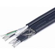 Gembird-ESATAp-ESATA-Mini-USB-1m-1m-eSATAp-Zwart-SATA-kabel