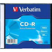 Verbatim CD-R 700MB 48xspd Slim Case 700MB