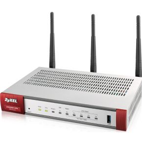ZyXEL ZyWALL USG 20W-VPN Ethernet LAN Grijs, Rood bedrade router